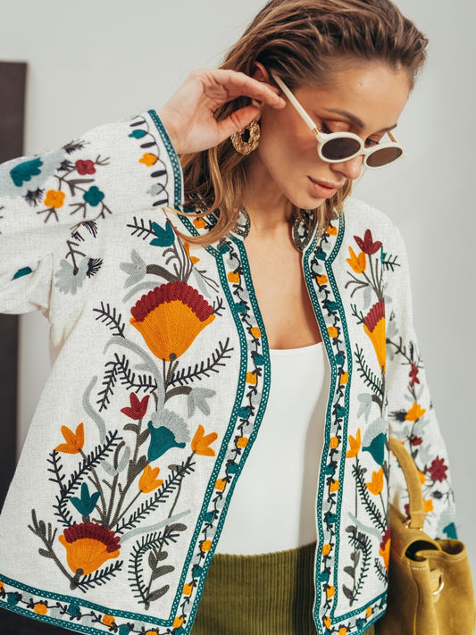 Eye-catching High Quality Suzani Summer Jacket for Women
