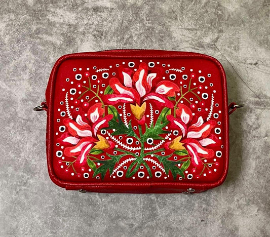 Ukrainian Shoulder Bag with Modern Folk Ornament - 8 designs