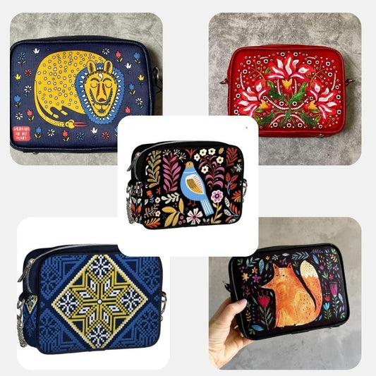 Ukrainian Shoulder Bag – A Stylish Tribute to Ukrainian Art - 7 designs