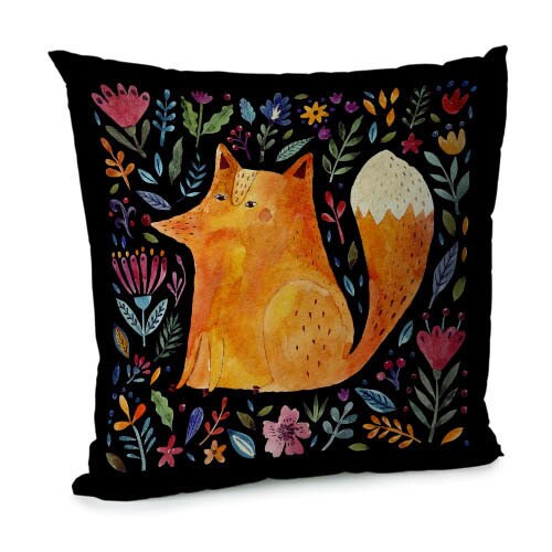 Decorative Velvet Pillowcase with Ukrainian Print 7 designs