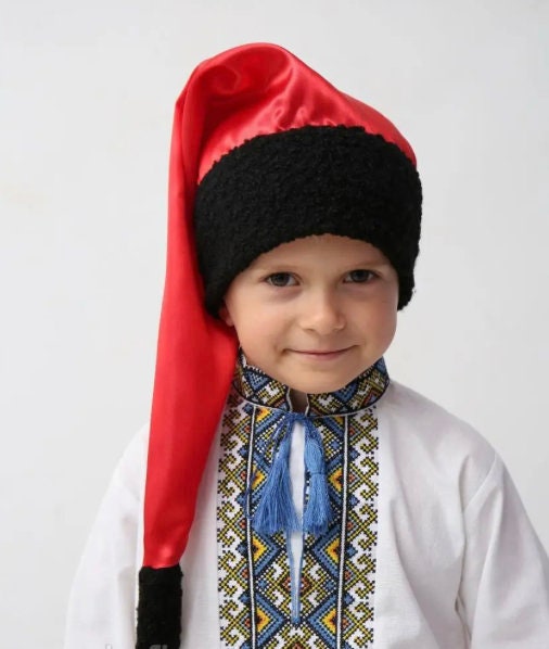 Traditional Cossak Hat - Part of Ukrainian Costume 2 colors 2 sizes