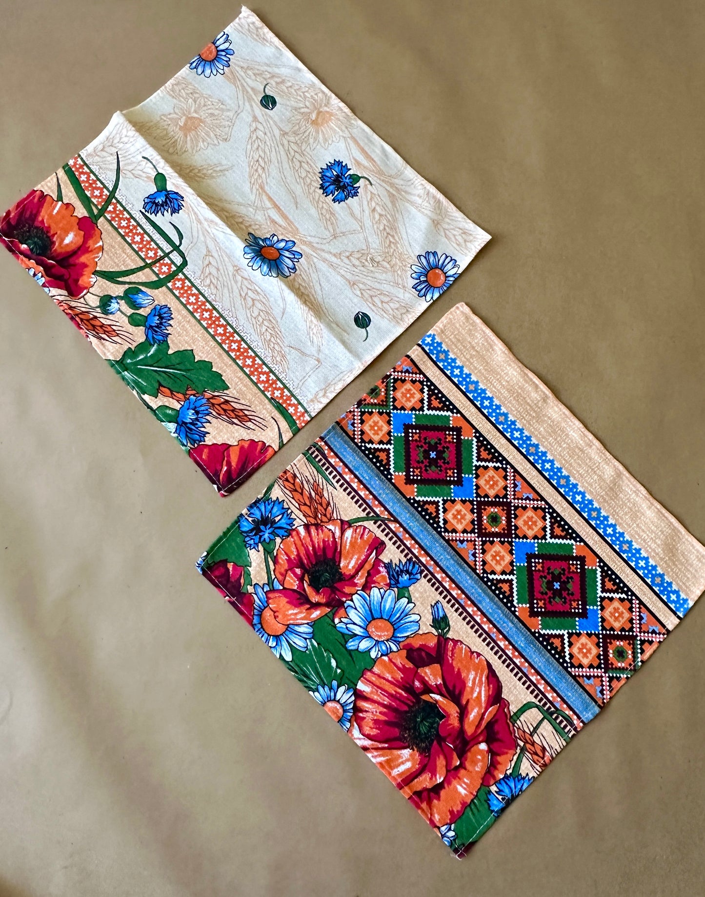 Modern Ukrainian Table Napkins Ukrainian Home Decor