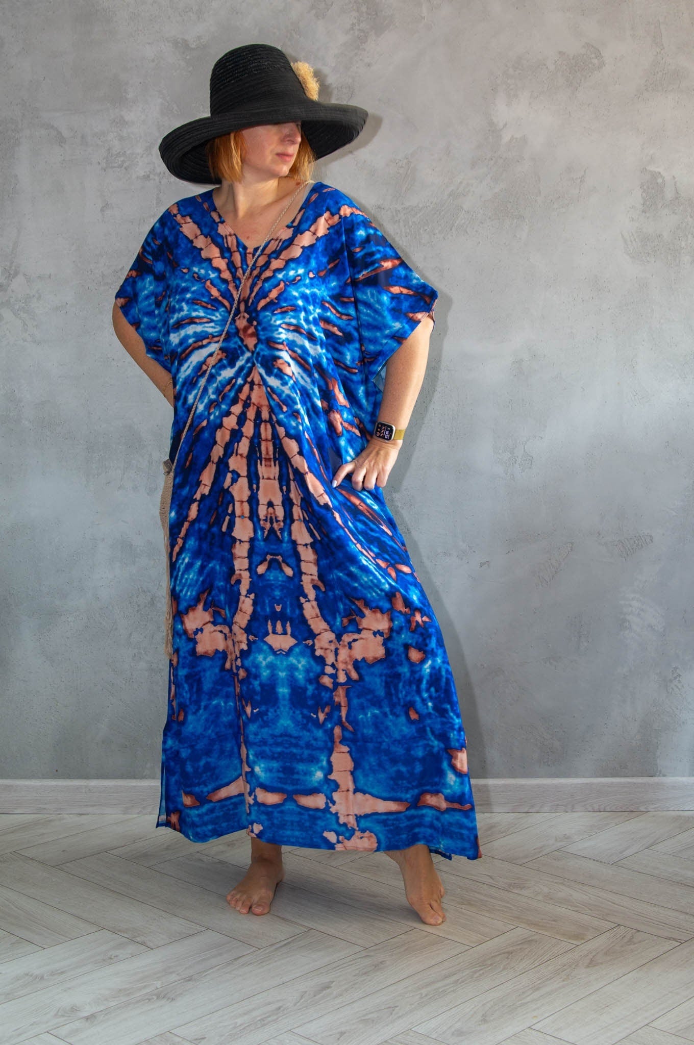 Elegant Oversize Summer Robe Maxi Gown Home Wear Lounge Wear Summer