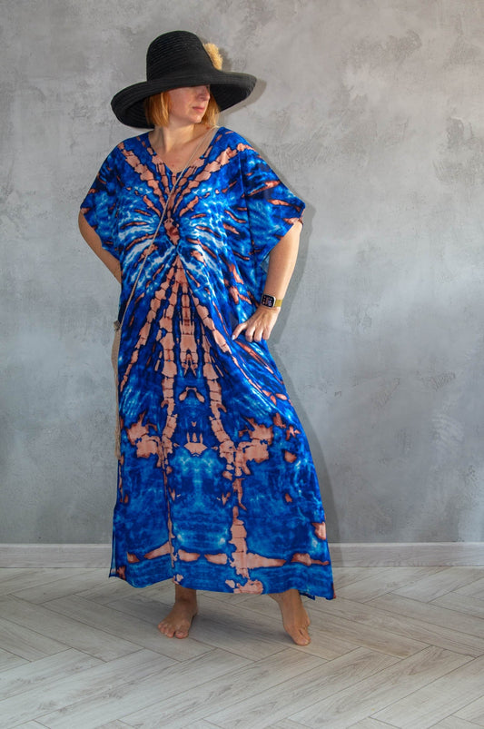 Elegant Oversize Summer Robe Maxi Gown Home Wear Lounge Wear Summer