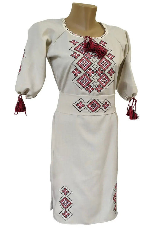 XS-6XL Traditional Ukrainian Folk Dress Slavic with Embroidery