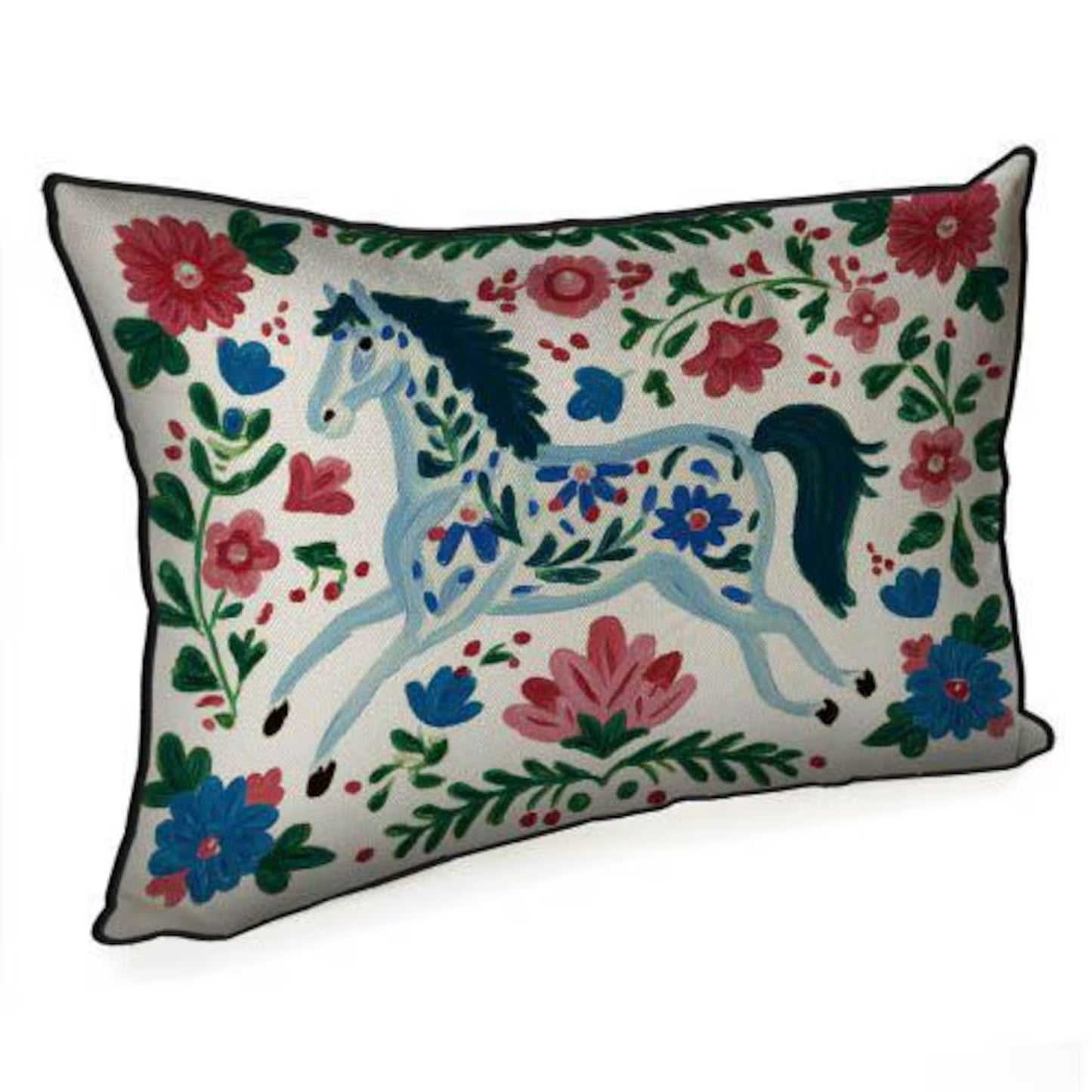 Folk Art Print Ukraine Pillow Modern Ukrainian Home Decor - 5 Designs