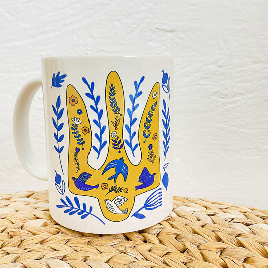 Ukrainian Art Print Mug – Celebrate Modern Ukrainian Art with Every Sip - 5 designs
